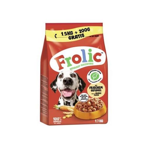 Frolic Beutel Geflügel 1,5kg + 200g