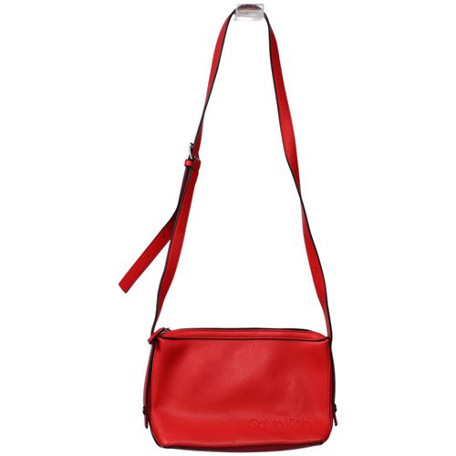 Calvin Klein Damen Handtasche, rot, Gr.