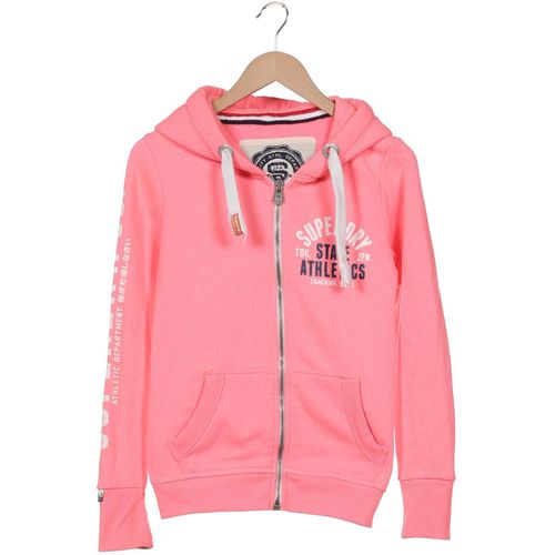 Superdry Damen Kapuzenpullover, neon, Gr. 36