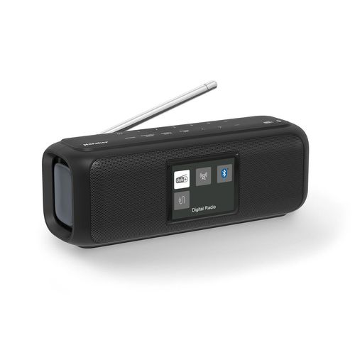 DAB Go tragbarer Bluetooth Lautsprecher & Digitalradio DAB+ / UKW Radio mit 2,4