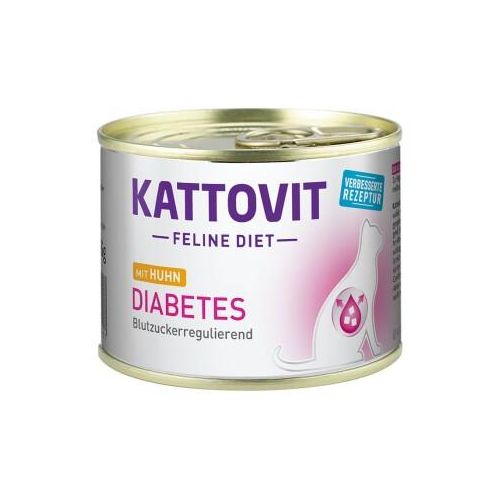 KATTOVIT Feline Diet Diabetes 12x185g