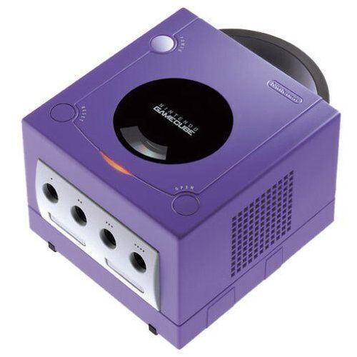 Nintendo Gamecube lila