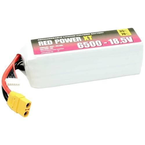 Red Power Modellbau-Akkupack (LiPo) 18.5 V 6500 mAh 35 C Softcase XT90