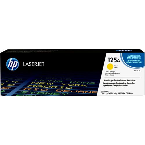 Original HP Color LaserJet CP 1210 (CB542A / 125A) Toner Gelb