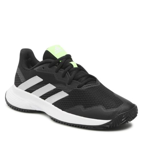Adidas Courtjam Control Negro Plata Gw4225