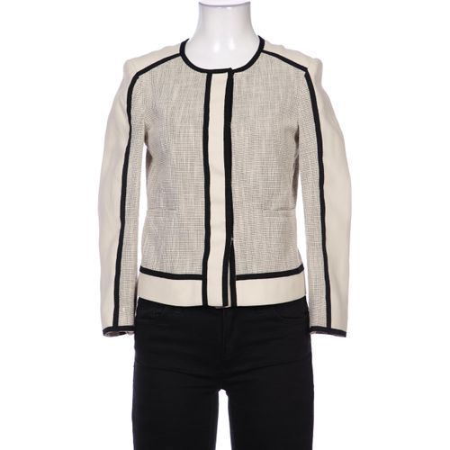 Ann Taylor Damen Blazer, cremeweiß, Gr. 2