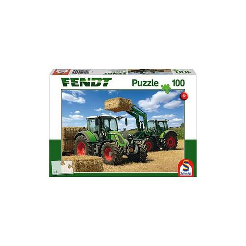 Schmidt Fendt Vario mit Frontlader Puzzle, 100 Teile