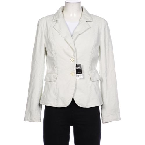 H&M Damen Blazer, cremeweiß, Gr. 42