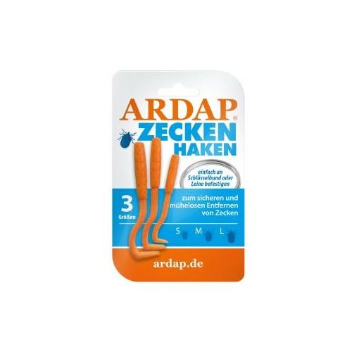 ARDAP Zeckenhaken 3er Pack