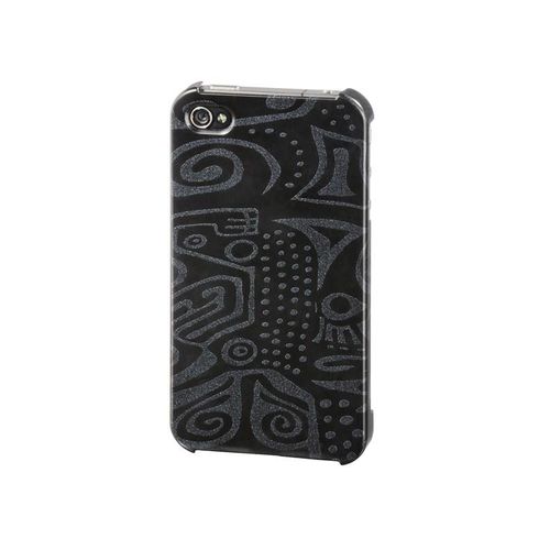 Hama Mobil Cover iPhone 4/4S 3D Hard Cover Black