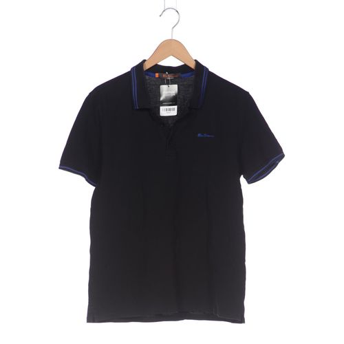 Ben Sherman Herren Poloshirt, schwarz, Gr. 52