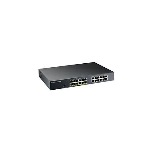 Zyxel GS1915 Series GS1915-24EP - Switch - kompatibel mit NebulaFLEX - Smart - 24 x 10/100/1000 (12 PoE) - Desktop, wandmontierbar