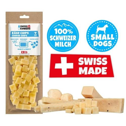 SwissCowers Käse Chips - Hundesnack zum Aufbacken