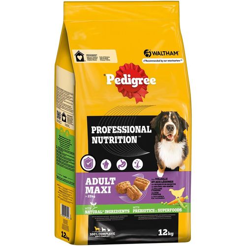 Pedigree Professional Nutrition Adult Maxi Geflügel & Gemüse 12kg