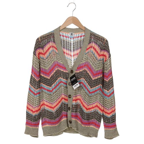 M Missoni Damen Strickjacke, mehrfarbig, Gr. 36