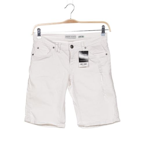 Fresh Made Damen Shorts, weiß, Gr. 38