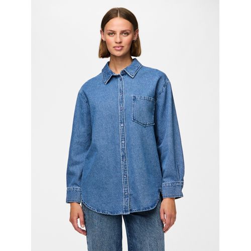 pieces Jeansbluse »PCMAISIE LS DENIM SHIRT NOOS BC«