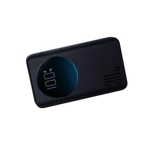 Powerbank 10000mAh Schnellladetechnologie 30W 3 Anschlüsse schwarz (JR-PBF01)