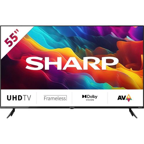 F (A bis G) SHARP LED-Fernseher 