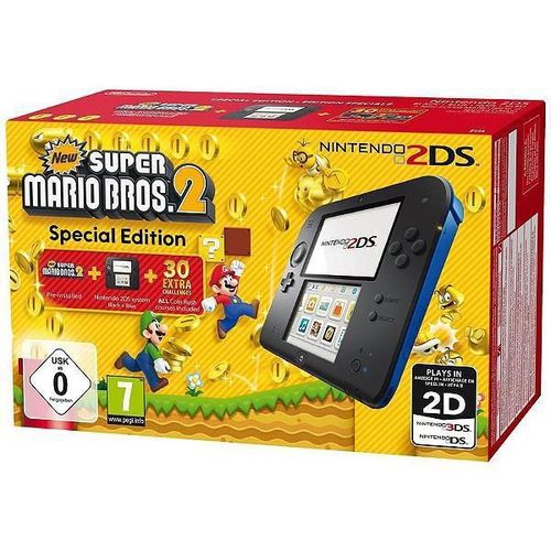 Nintendo 2DS - Schwarz/Blau