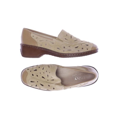 Ara Damen Halbschuh, beige, Gr. 3.5