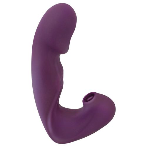 Vibrator „4 Function“ mit Klopf-Funktion und Klitoris-Sauger