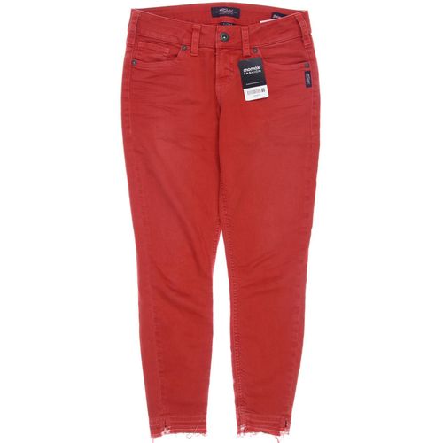 Silver Jeans Damen Jeans, rot, Gr. 27