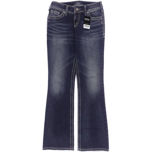 Silver Jeans Damen Jeans, marineblau, Gr. 26