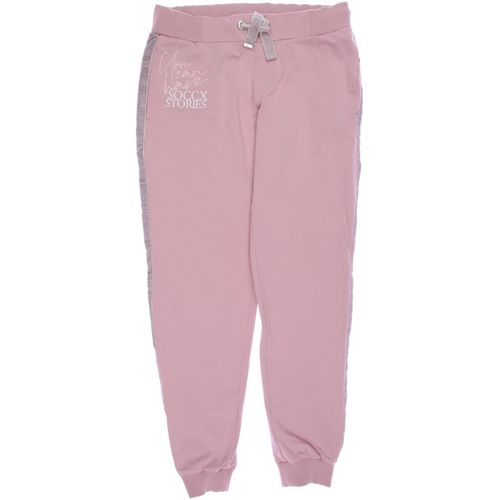 Soccx Damen Stoffhose, pink, Gr. 36