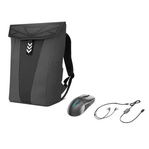 Lenovo Legion 16" Gaming Backpack GB400 + Legion M600s Qi Gaming Mouse + Legion E510 Earphones