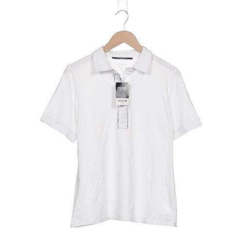 Marina Rinaldi Damen Poloshirt, weiß, Gr. 36