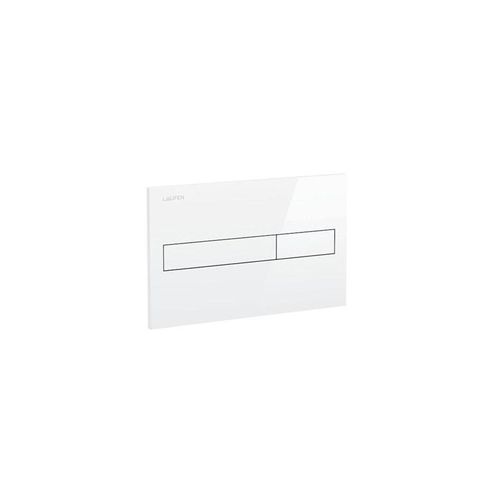 LAUFEN flush plate white