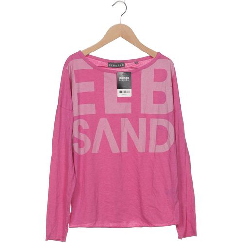 Elbsand Damen Langarmshirt, pink, Gr. 42