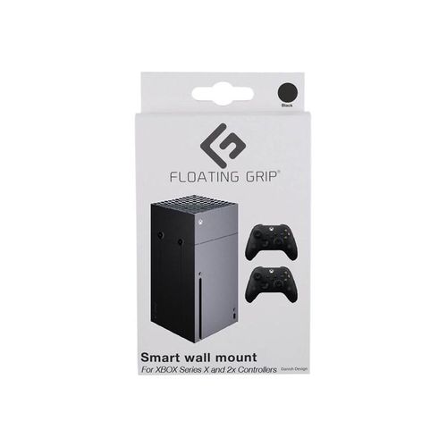 Floating Grip Xbox Series X Wall Mount Standard Bundle - Black - Miscellaneous Zubehör für Spielkonsole - Microsoft Xbox Series X