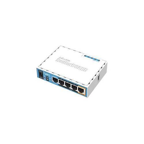 MikroTik RouterBOARD hAP ac lite RB952UI-5AC2ND - Accesspoint - 100Mb LAN - Wi-Fi 5 - 2.4 GHz, 5 GHz - Gleichstrom