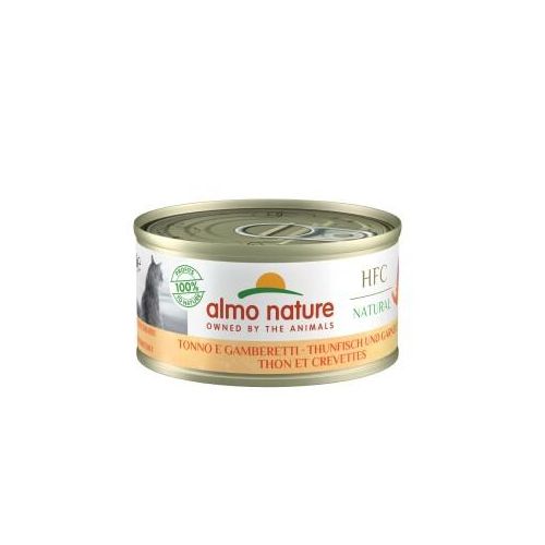 Almo nature HFC Natural Thunfisch und Garnelen 24x70 g