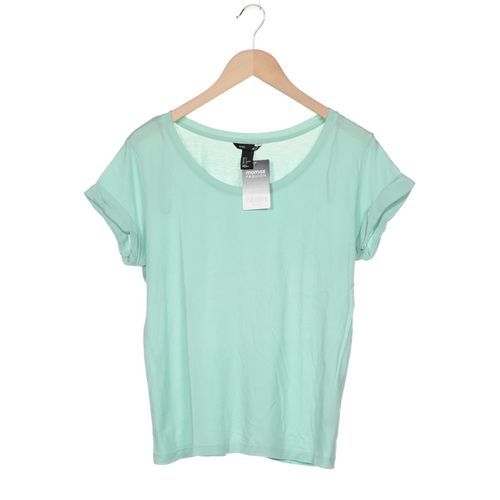 H&M Damen T-Shirt, hellgrün, Gr. 36