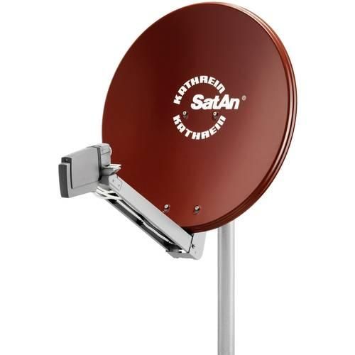 Kathrein CAS 80 SAT Antenne 75 cm Reflektormaterial: Aluminium Rot, Braun