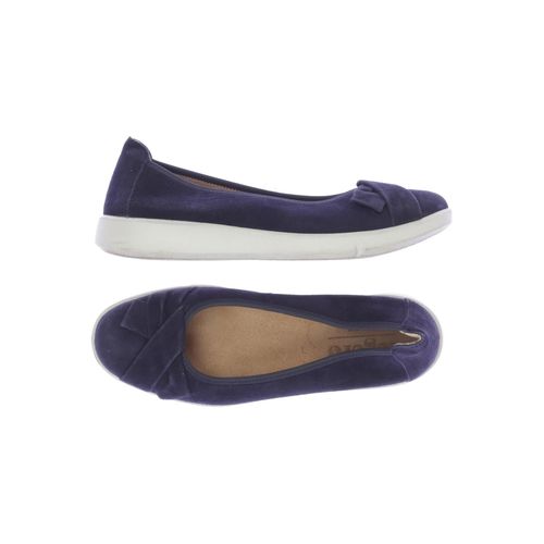 Legero Damen Ballerinas, marineblau, Gr. 4