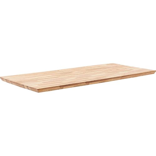 Esstischplatte MCA LIVING "Zeballos Tischplatte" Tischplatten Gr. B/T/H: 160cm x 75cm x 4cm, beige (naturfarben) Esstischplatte Tischplatte