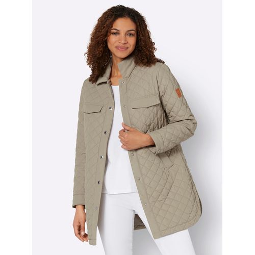 Steppjacke CASUAL LOOKS Gr. 36, braun (schlamm) Damen Jacken