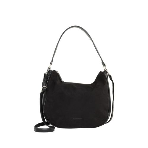 TOM TAILOR Damen Lorella Beuteltasche, schwarz, Uni, Gr. ONESIZE