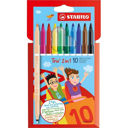 STABILO Filzstift und Fineliner in einem 