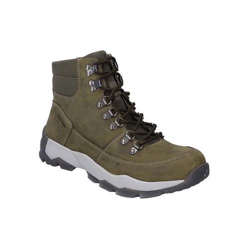 Josef Seibel Leder-Boots in Khaki - 43