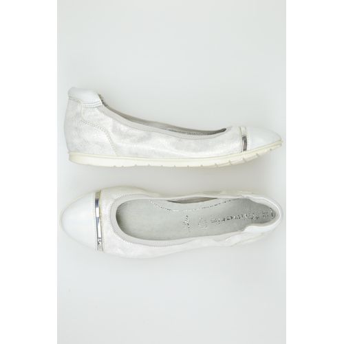 Tamaris Damen Ballerinas, grau, Gr. 39