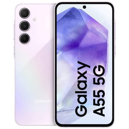 Samsung Galaxy A55 5G 5G Smartphone 256 GB 16.8 cm (6.6 Zoll) Lilac Purple Android™ 14 Hybrid-Slot