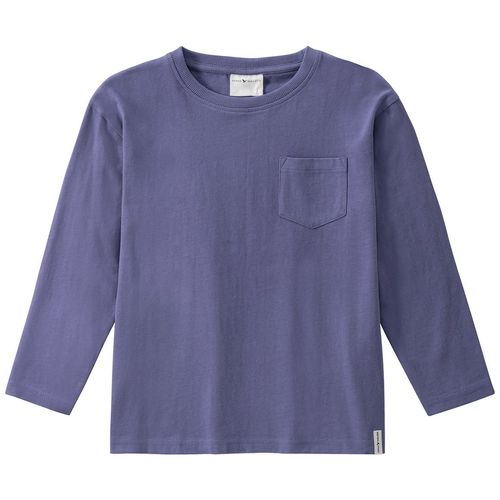 Jungen Langarmshirt in Unifarben