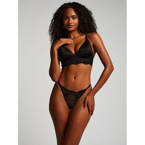 Hunkemöller String in Schwarz - XS