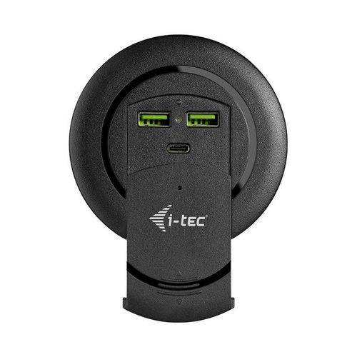 I-tec Built-in Desktop Fast Charger, usb-c pd 3.0 + 3x usb 3.0 QC3.0, 96 w (CHARGER96WD)