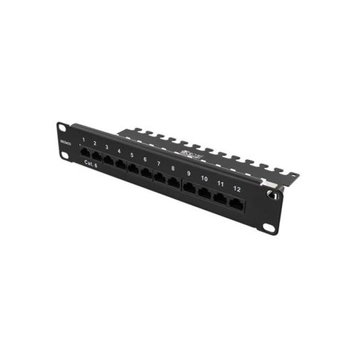 Deltaco 10-PATCH16 Patch panel 12 ports Cat6 UT